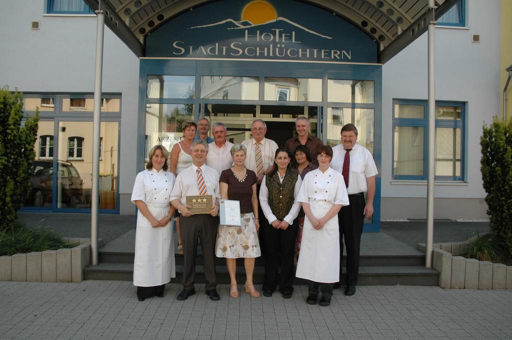 Akzent Hotel Stadt Schluechtern ***S Eksteriør bilde